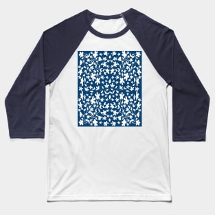 Little White Flowers Baseball T-Shirt